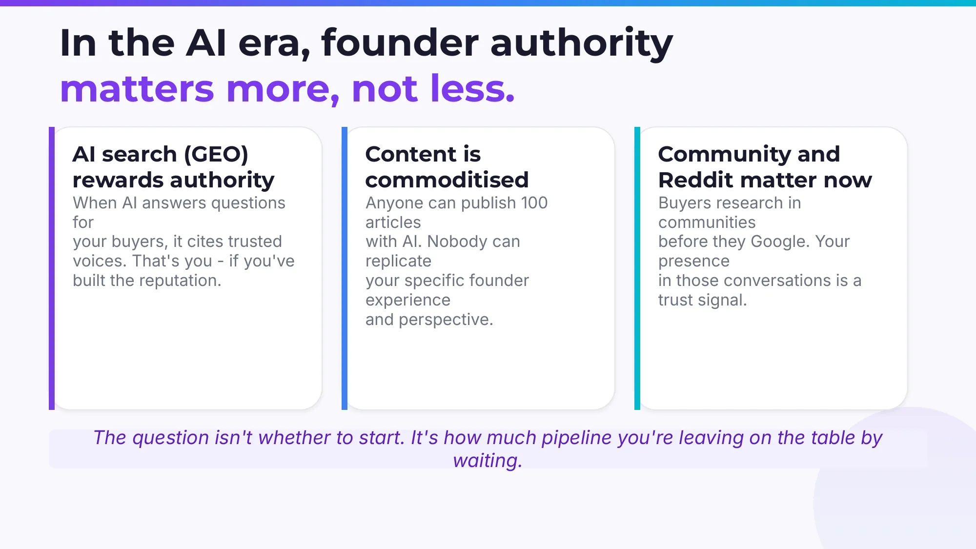 Founder authority in the AI era