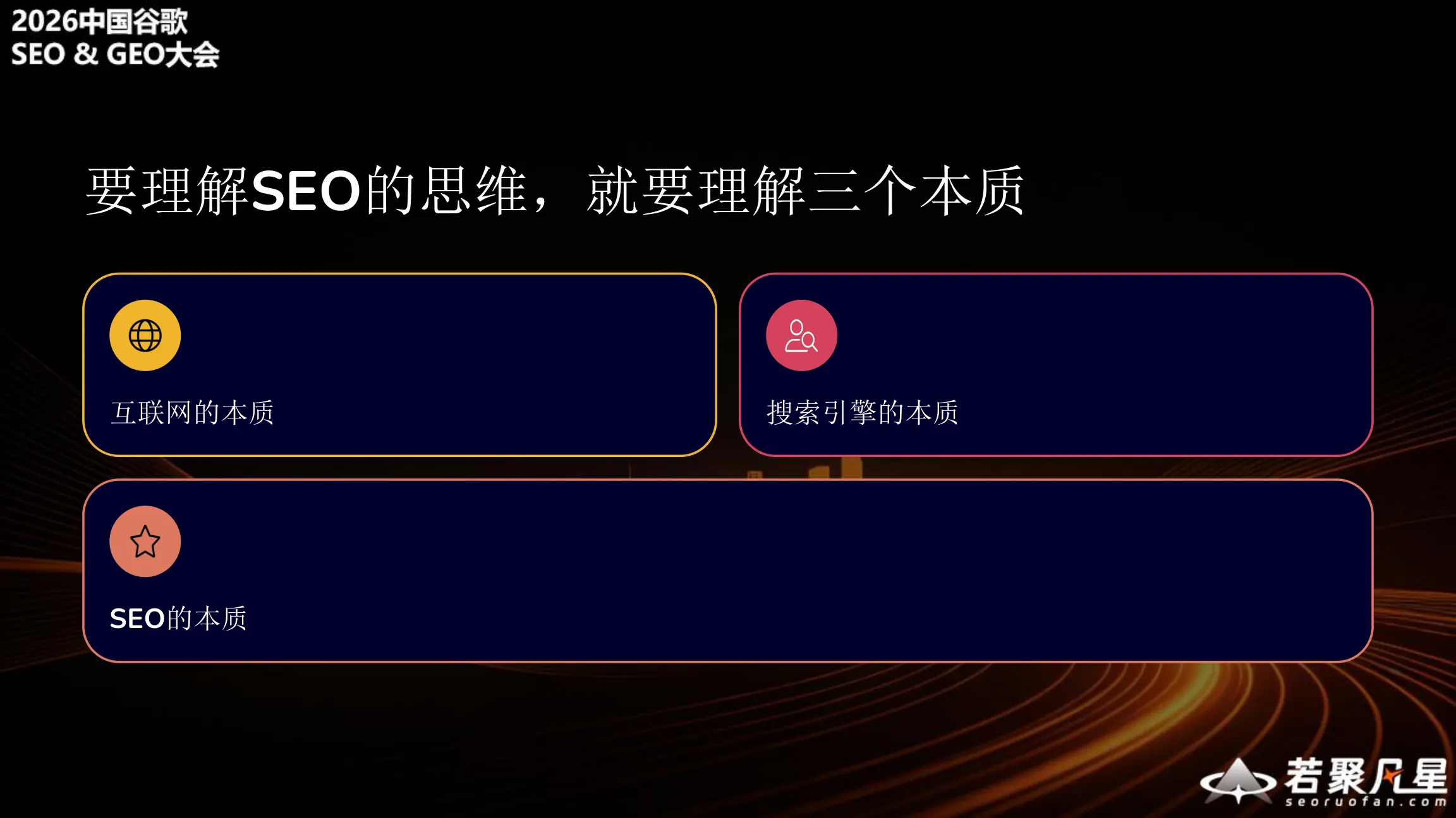 To understand SEO thinking, you must understand three essences