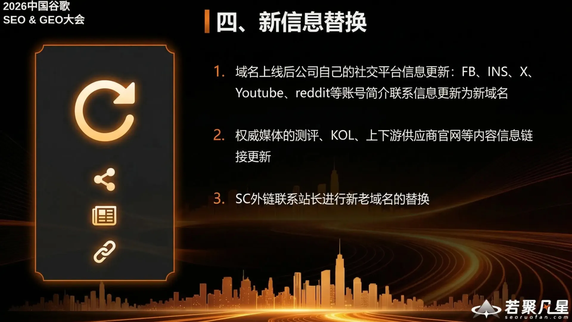 Update external information