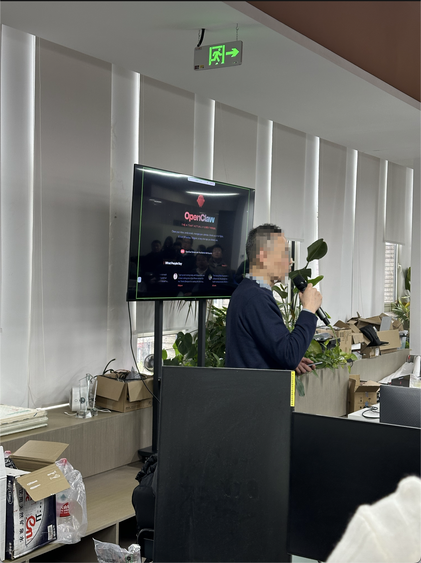 OpenClaw in company kickoff sharing